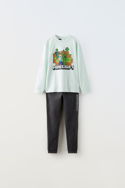 MINECRAFT © MOJANG AB. Pijama TM 8-9 yil (130 sm)