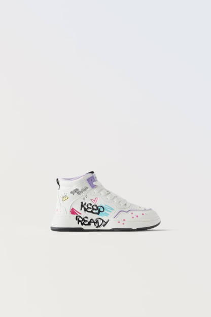 КРОССОВКИ GRAFFITI HIGH-TOP 32 (20,3 cm)