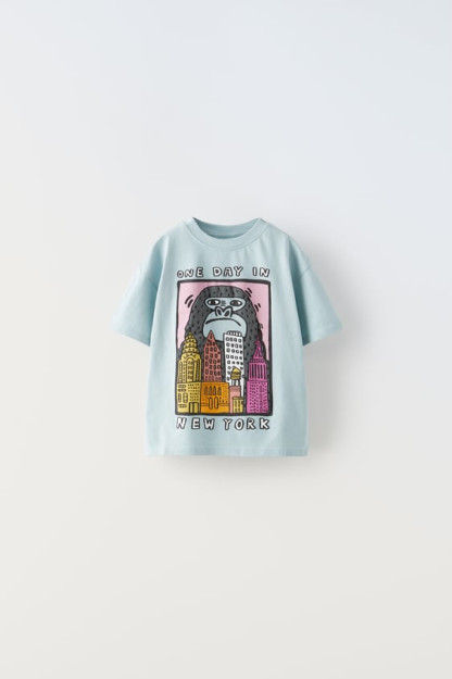 ФУТБОЛКА С ИЗОБРАЖЕНИЕМ НЬЮ-ЙОРКСКОЙ ГОРИЛЛЫ 5-6 years (116 cm)