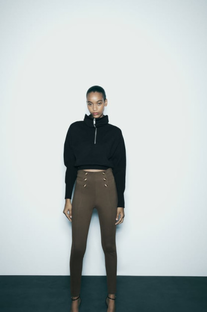 S TUGMACHALI YUQORI BELLI LEGGINGS