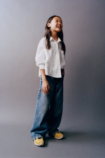 ПЛАВНАЯ РУБАШКА С УЗЛОМ 13-14 years (164 cm)