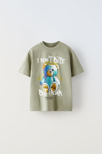 ФУТБОЛКА С МЕДВЕДЕМ 11-12 years (152 cm)