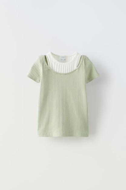 ФУТБОЛКА С РИФЛЕНЫМ ВЫРЕЗОМ 11-12 years (152 cm)