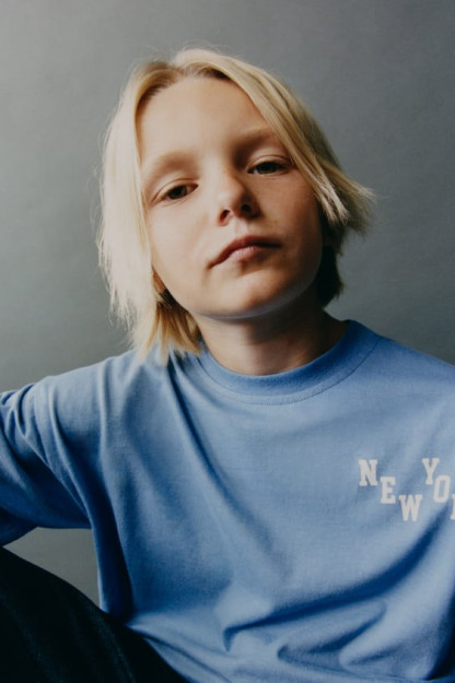 ФУТБОЛКА С ЛОЗУНГОМ 9-10 years (140 cm)