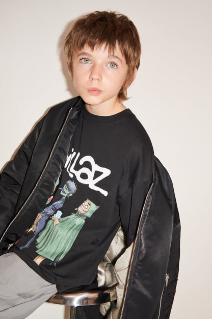 Gorillaz ® 9-10 yillik futbolka (140 sm)