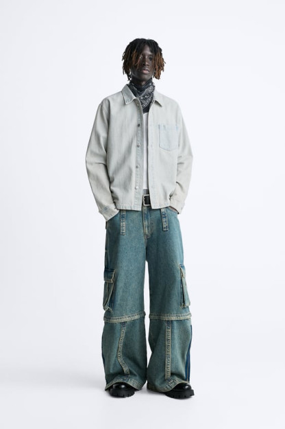 OVERDYE L DENIM FUTBOLKASI (AQSH L)