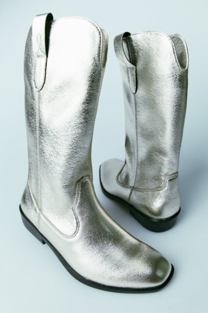Metall kovboy etiklari 35 (22,3 sm)