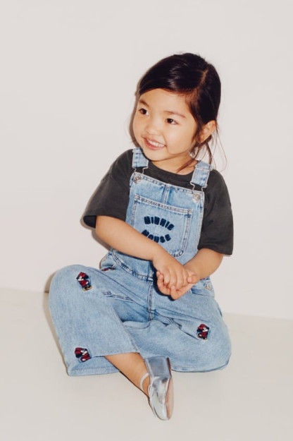 МИНИ-МАУС © DISNEY DENIM DUNGAREES 2-3 years (98 cm)
