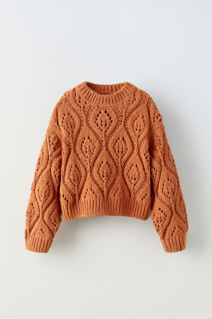 CHENILLE 9-10 yillik trikotaj kozok (140 sm)