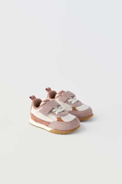 ZARA kontrastli krossovkalar 22 (13,6 sm)