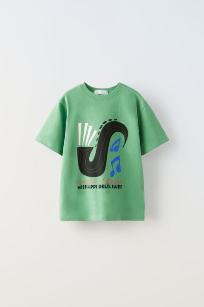 ФУТБОЛКА С САКСОФОНОМ 9-10 years (140 cm)