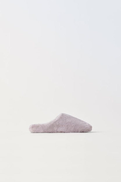 ДОМАШНИЕ ШЛЕПАНЦЫ ИЗ ИСКУССТВЕННОГО МЕХА 36/37 (23,6 cm)