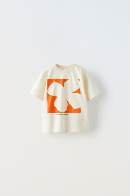 ФУТБОЛКА В ЦВЕТОЧЕК 18-24 months (92 cm)