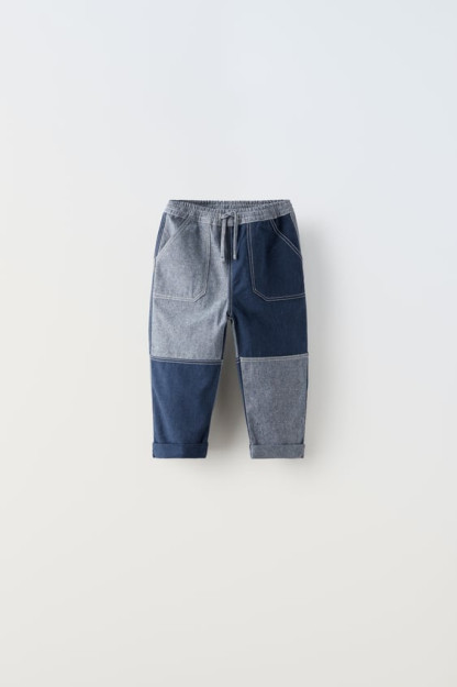 ЛОСКУТНЫЕ БРЮКИ 4-5 years (110 cm)