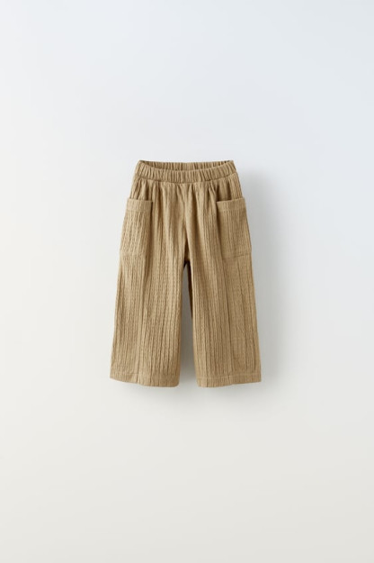 Cho‘ntakli teksturali shimlar ZARA 2-3 yosh (98 sm)