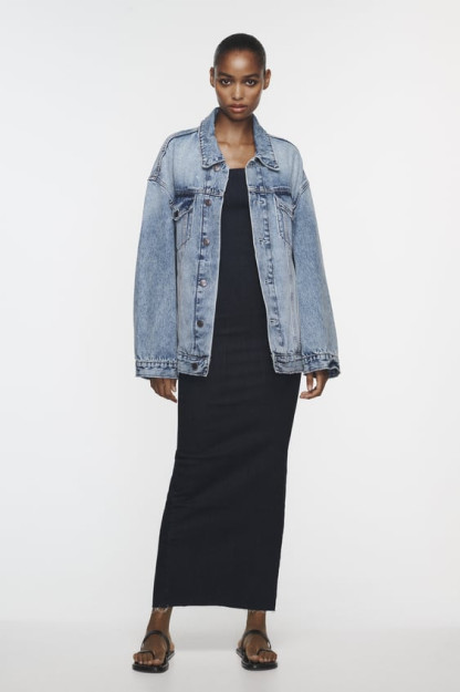 ДЖИНСОВАЯ КУРТКА ZW OVERSIZE XL