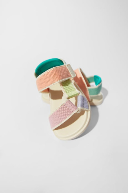 РАЗНОЦВЕТНЫЕ САНДАЛИИ 20 (12,3 cm)