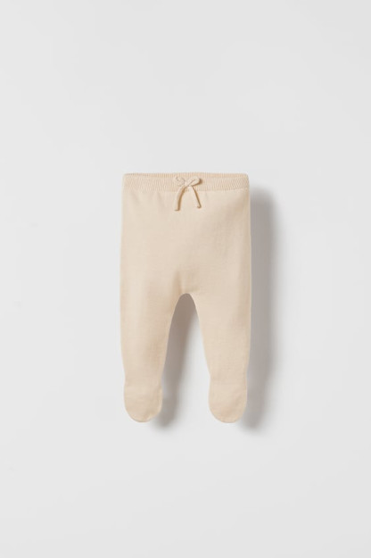 3-6 oylik ochiq trikotaj leggings (68 sm)