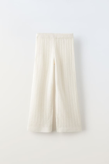 Trikotaj shimlar Pointelle ZARA  9-10yosh (140 sm)
