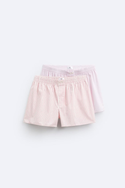 2 TA CHIZIQLI POPLIN XL BOKSCHILARI TO'PLAMI