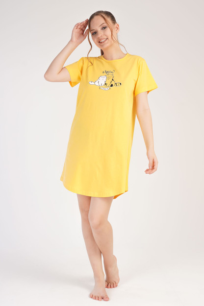 Woman Cat Love Tunic L
