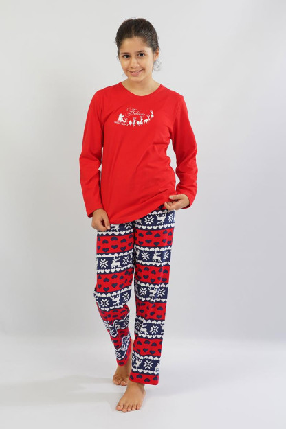 Kids' Girl Believe in Christmas Pyjama Set 5/6