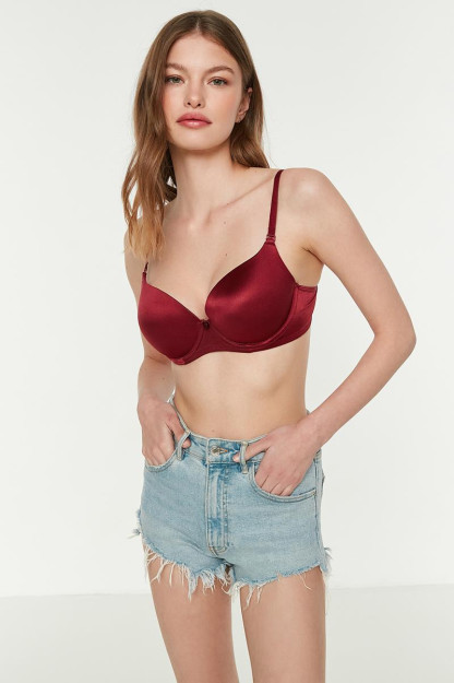 Woman Nina Bra 41 bordeaux