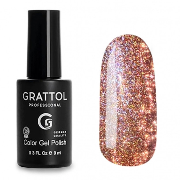 Grattol Color Gel Polish Bright Crystal 05 9ml GTPBC05