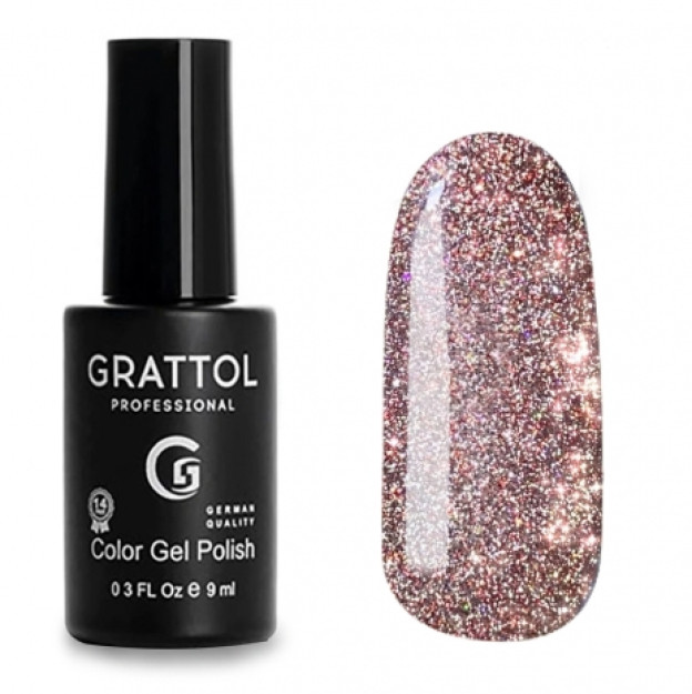 Grattol Color Gel Polish Bright Crystal 02 9ml GTPBC02