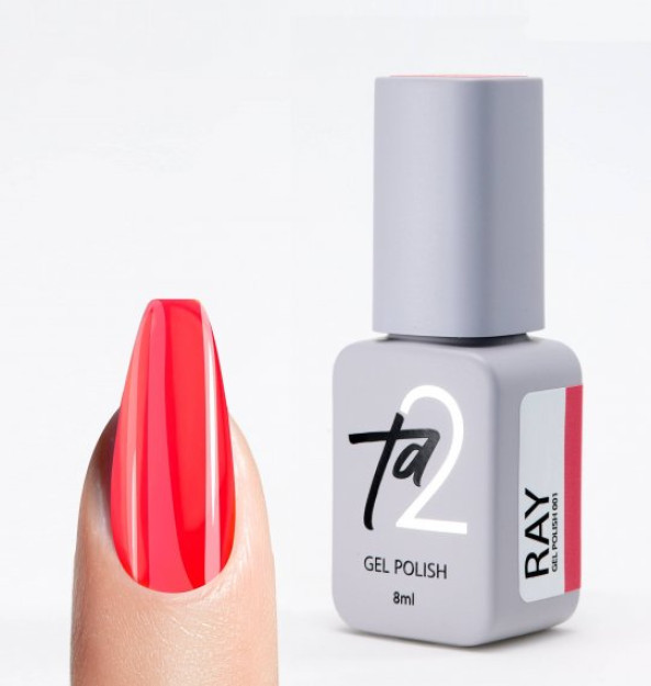 Гель-лак Ta2 / GEL POLISH RAY №001 GGR01 9мл