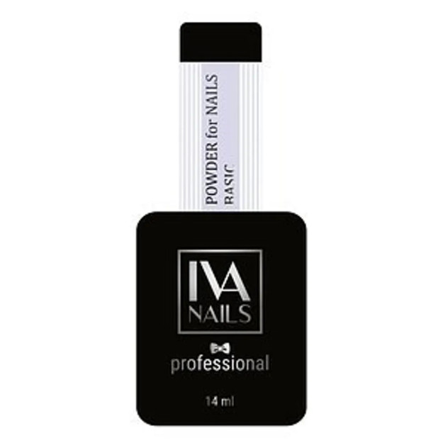 Powder for nails BASIC 14ml (Идеальная каучуковая база) IVNPFN-B