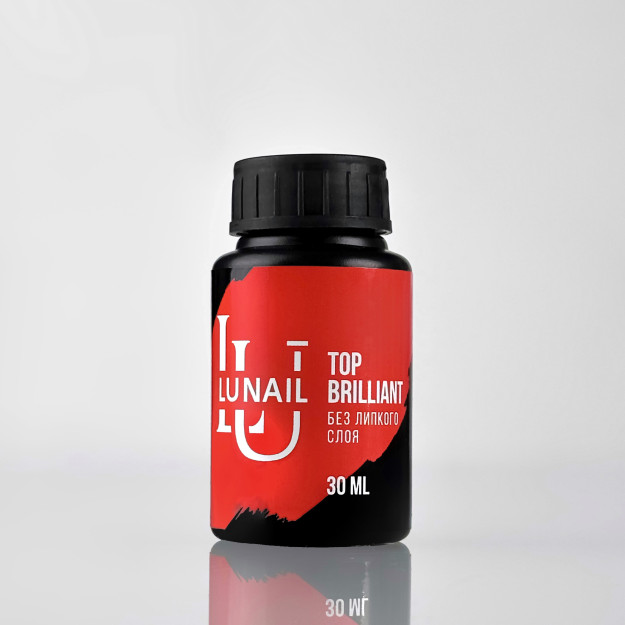 Yopishqoq qatlamsiz brilliant Lunail top (30ml) 30ml 01-002-00001