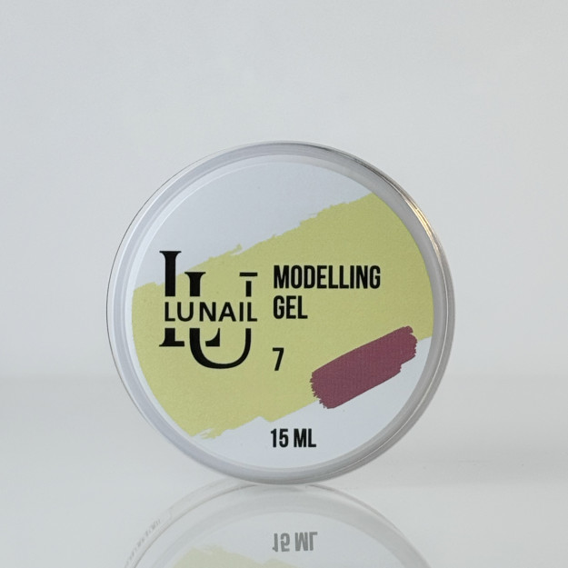 Моделирующий гель Lunail "Modelling gel" 7 (15 мл) 01-005-00105 15мл