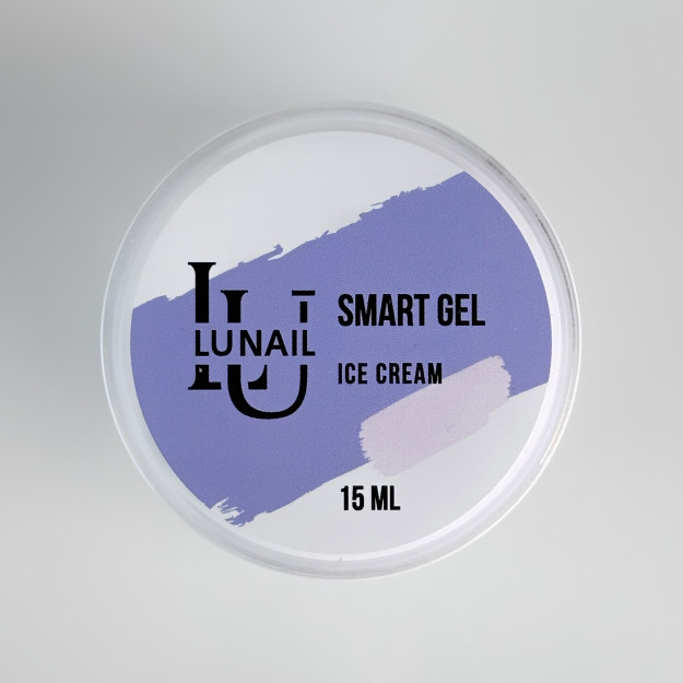 "SMART GEL" Lunail. Uch fazali modellashtirish jeli-ICE CREAM (15 ml) 15ml 01-005-00060