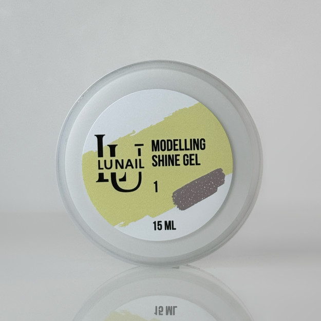 Lunail "modelling shine gel" modellashtirish jeli 1 (15 ml) 15ml 01-005-000100