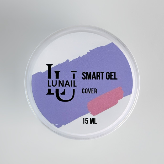 "SMART GEL" Lunail. Uch fazali modellashtirish jeli-COVER (15 ml) 15ml 01-005-00064