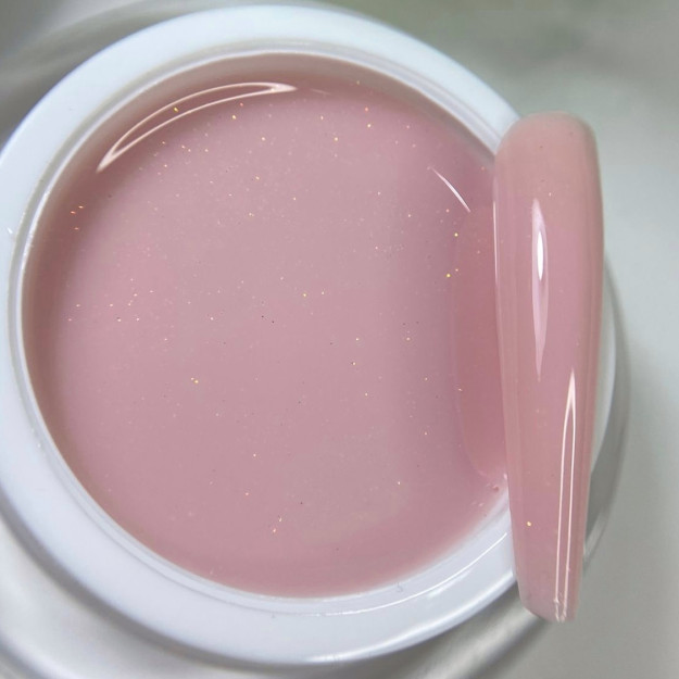 "SHINE SMART GEL" Lunail. Трёхфазный гель для моделирования c шиммером - COVER LIGHT (15 мл) 01-005-00083 15мл