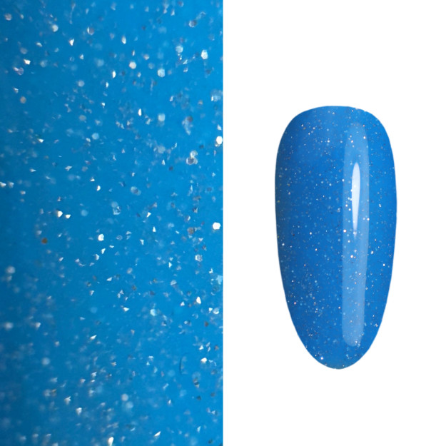 Lunail neon yansıtıcı "Malibu 6" gel-lak (10 ml) - moviy 10ml 01-003-00623