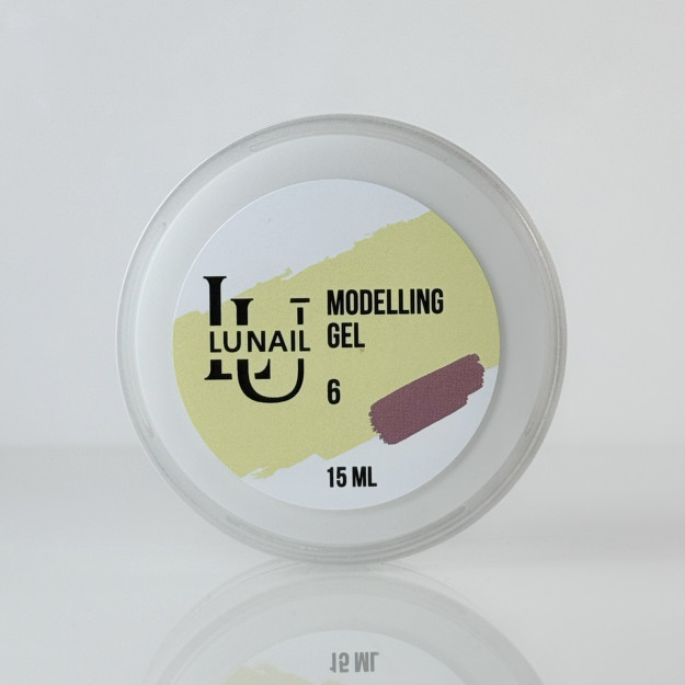 Моделирующий гель Lunail "Modelling gel" 6 (15 мл) 01-005-00104 15мл