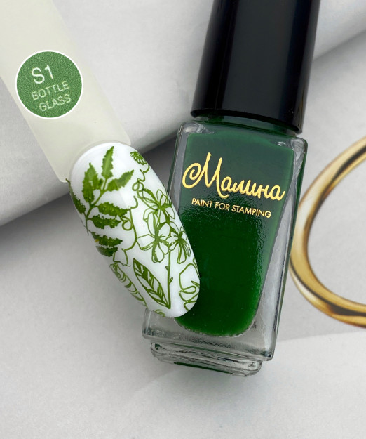 "Malina" S1 shtamplash uchun lak-bo'yoq,
Shisha shisha, 6 ml 6ml LKS1