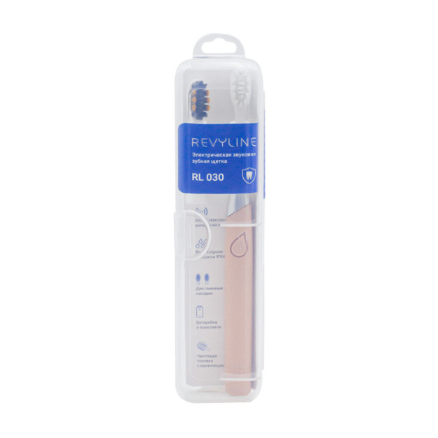 Звуковая зубная щётка Revyline RL 030, серая  Elektricheskaya zvukovaya zubnaya shetka Revyline RL 030 , Grey Звуковая зубная щётка Revyline RL 030, серая  Elektricheskaya zvukovaya zubnaya s