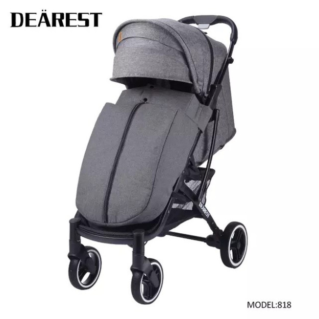 Детская Коляска Kolyaska detskaya Dearest 818+ Cvet : Grey Cvet rami: Black Детская Коляска Kolyaska detskaya Dearest 818+ Cvet : Grey Cvet rami: Black