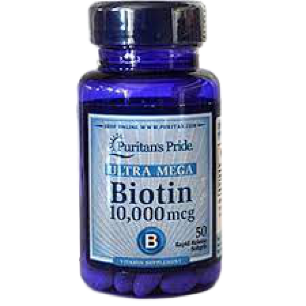 Биотин Puritan's Pride, 10000mcg 50 капсул UNVIT61