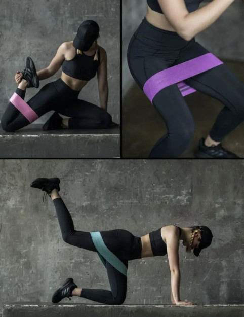 Fitnes uchun mato elastik uzun   FAREZ10