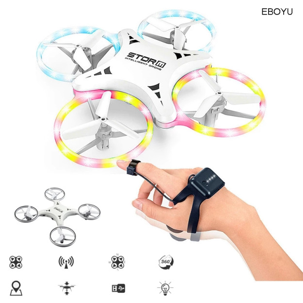 Masofadan boshqarish pultidagi dron (masofadan boshqarish pulti + bilaguzuk)   526