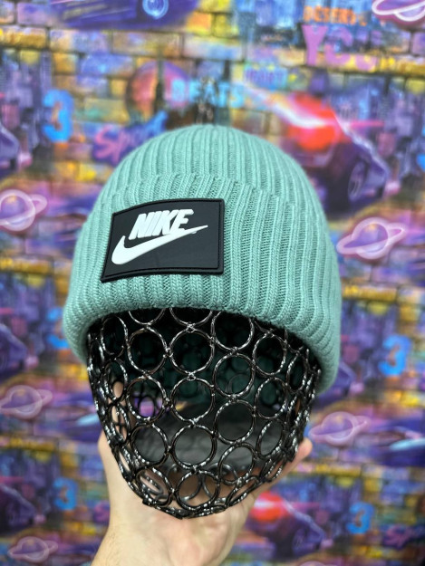 Beanie shapka, qishki, issiq, erkaklar Nike Shpkasharf37