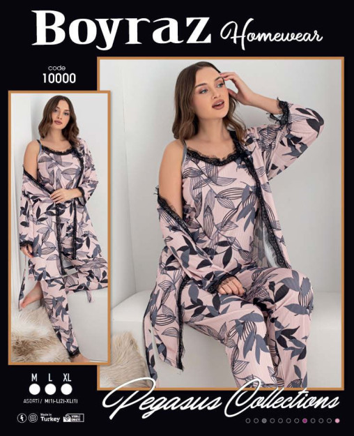 Boyraz Pijamalari, Pushti L L W10000L