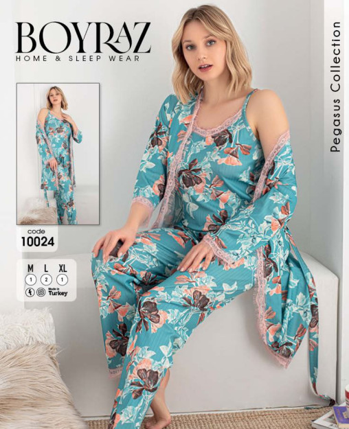 Boyraz Pijamalari, Moviy M M W10024M
