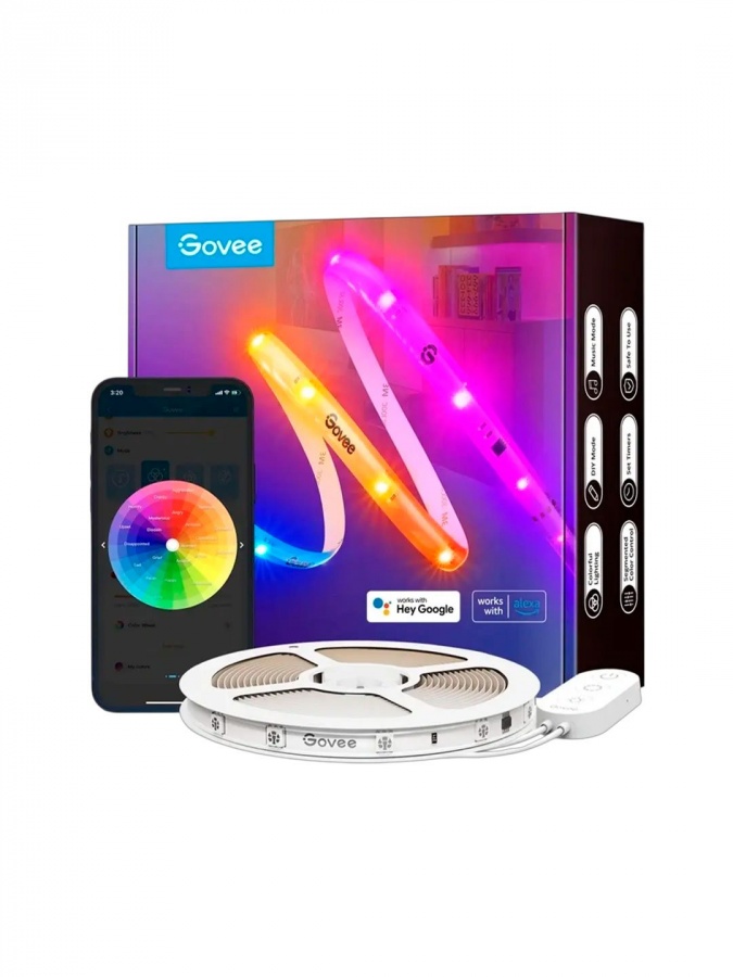 Yoritish Govee H619C RGBIC Basic Wi‑Fi + Bluetooth LED 10 m
