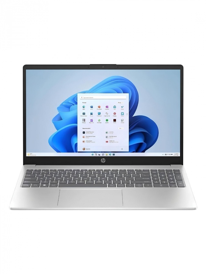 Noutbuk HP Laptop 15-fd0133wm AMD Ryzen 5 7520U (Intel Core i3-N305, 8GB RAM, 256GB SSD) Silver